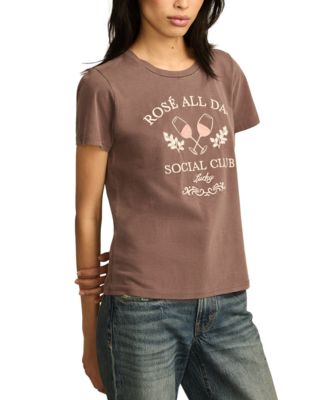 Women's Rose All Day Crewneck T-Shirt