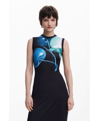 Women's Fitted cherry dress