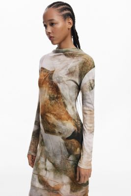 Women's Mock neck dress