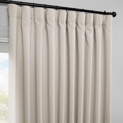 Extra Wide Room Darkening Curtain