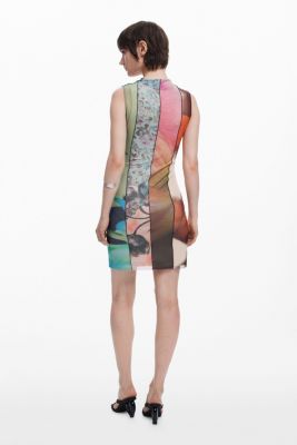 Women's Panel mini dress