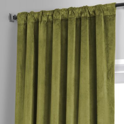 Signature Plush Velvet Hotel Blackout Curtain