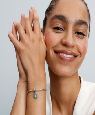 2025 Four Leaf Clover Lab-Grown Diamond Dangle Charms