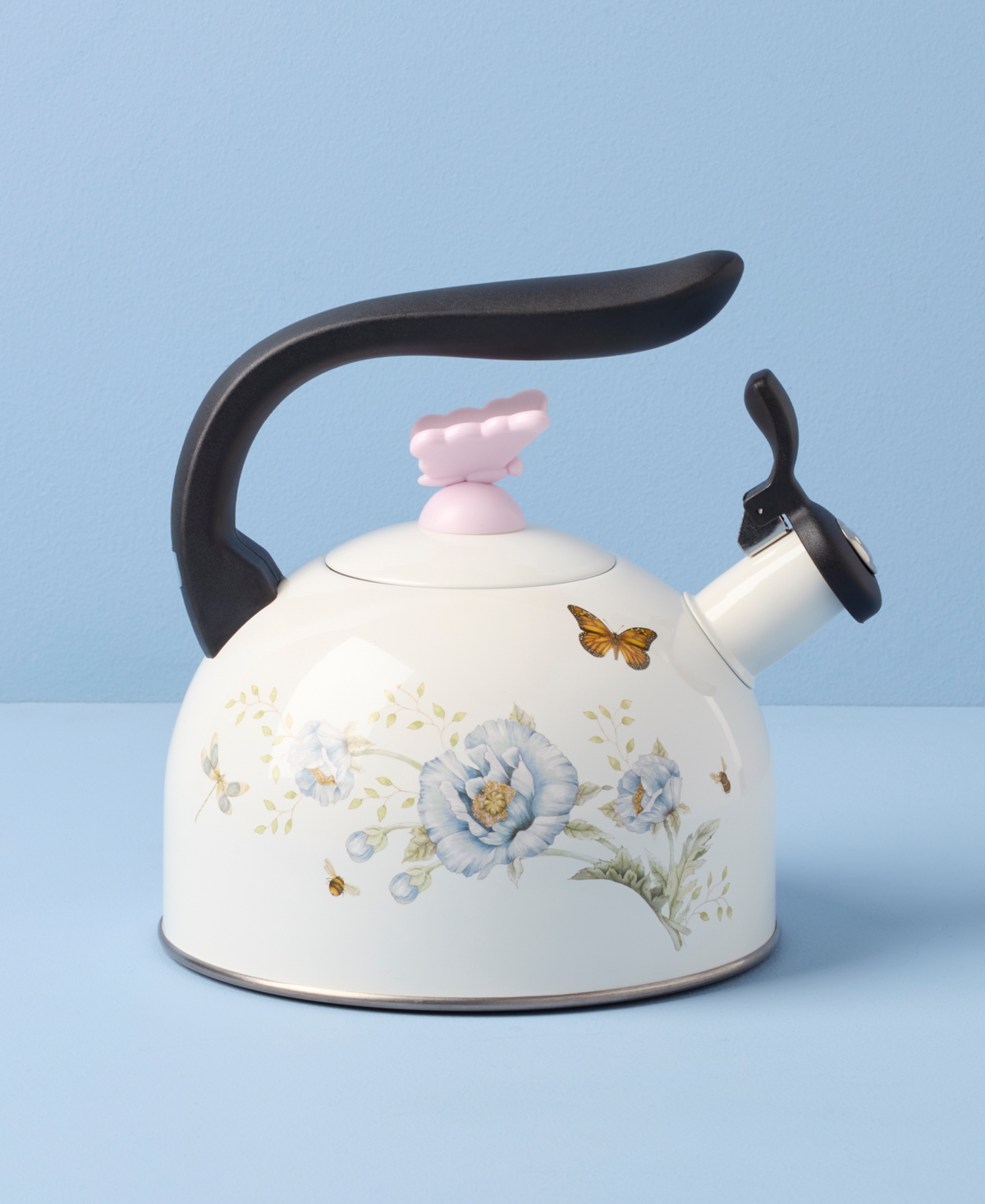 Lenox Butterfly Meadow Colors Tea Kettle In Multi