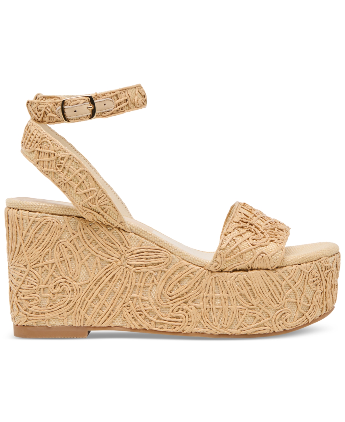 Dolce Vita Women's Talisa Macrame Wedge Sandals In Natural Macrame