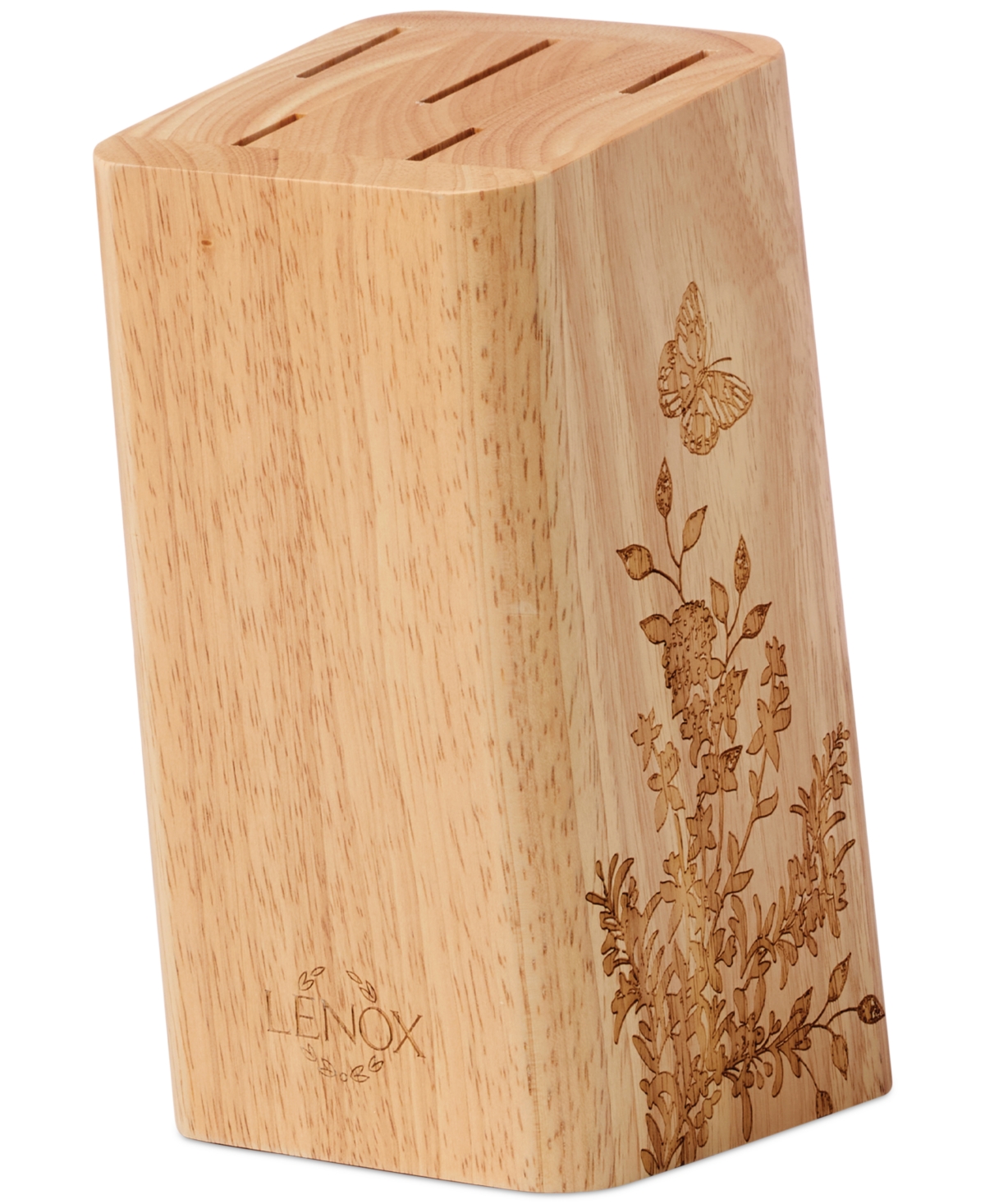 Lenox Butterfly Meadow Herb 6-pc. Cutlery Block Set
