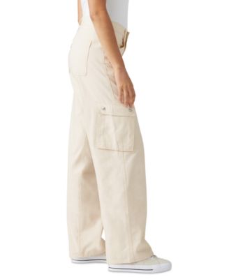 Women's Super Low Loose-Fit Cargo Jeans