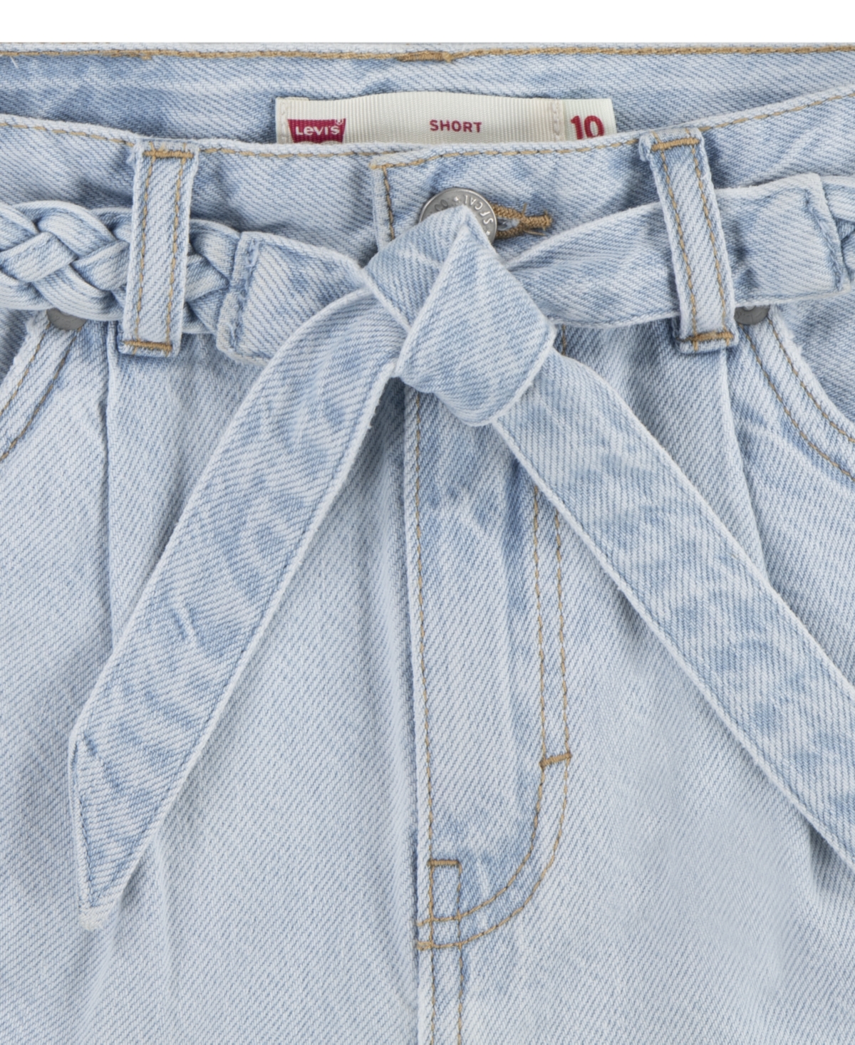 LEVI'S BIG GIRLS PLEATED SKIRTY SHORTS 