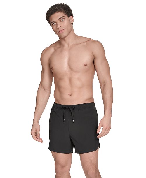 alfani Calvin Klein Men's Stretch Active Modern Euro 5" Swimsuit Men's Fashion & Accessories