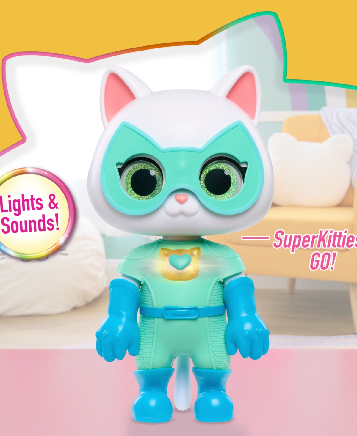 SUPER KITTIES CAT-TASTIC TRANSFORMING BITSY TOY FIGURE 