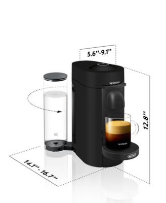 Vertuo Plus Coffee & Espresso Machine by DeLonghi with Aeroccino