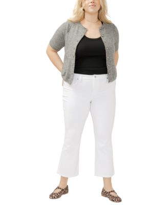 Plus Size Suki Mid Rise Curvy Fit Kick Flare Jeans