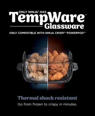 Crispi 4-in-1 Portable Glass Air Fryer Cooking System