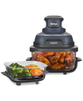 Ninja Crispi 4-in-1 Portable Glass Air Fryer Cooking System - Macy's