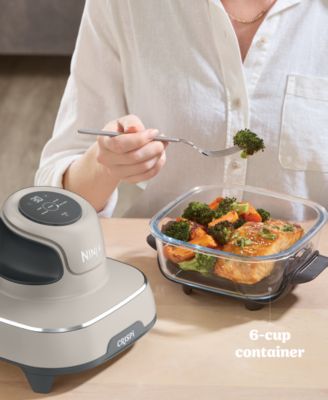 Crispi 4-in-1 Portable Glass Air Fryer Cooking System
