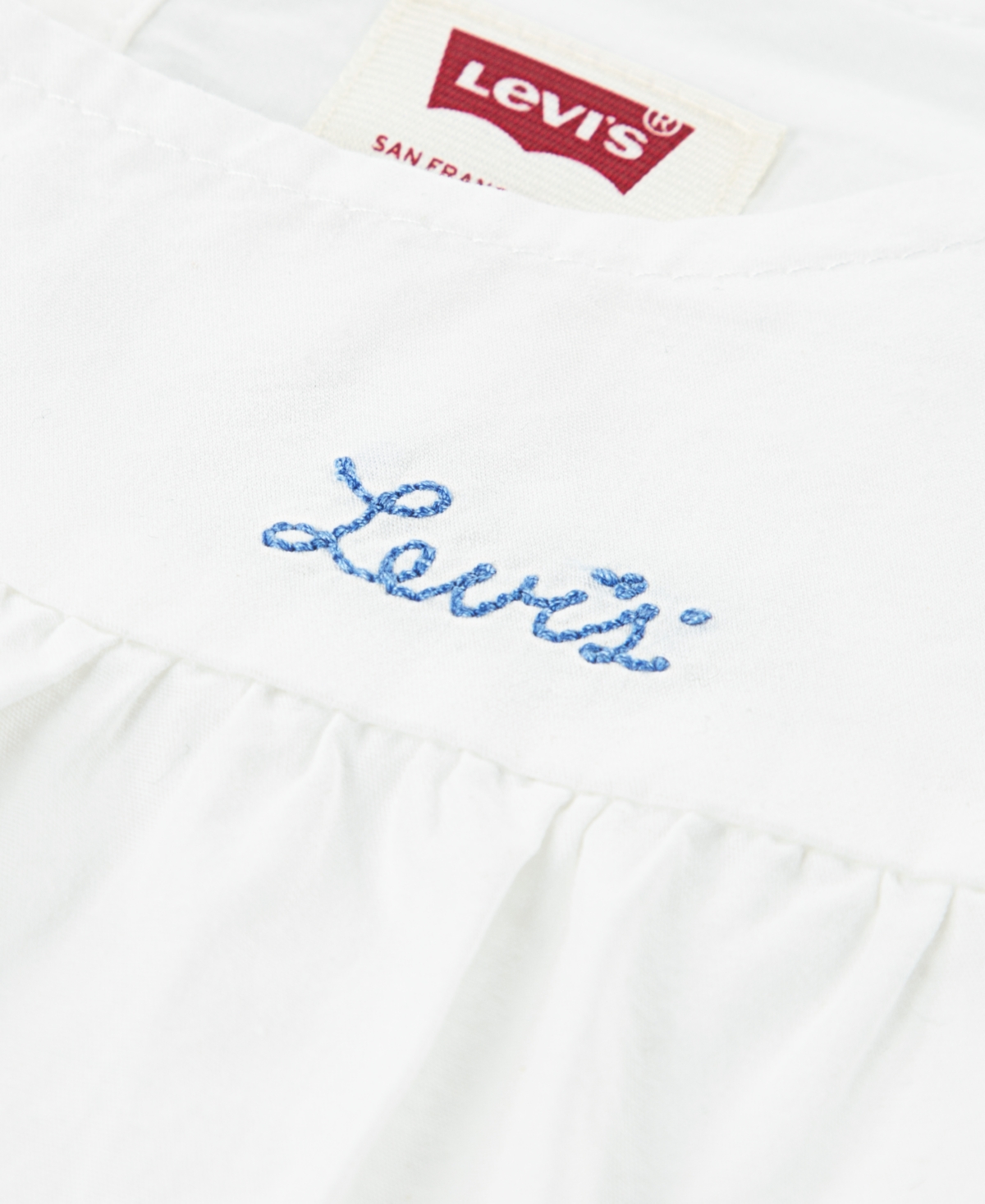 LEVI'S LITTLE GIRLS 3-PIECE FLATTER TOP FLARED LEGGING AND HEADBAND SET 