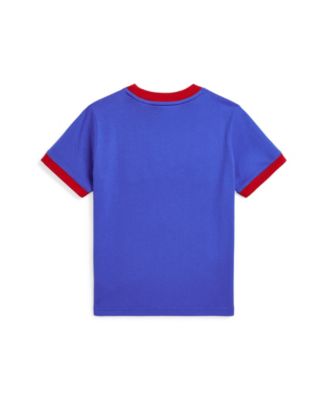 Little Boys Baseball Logo Cotton Jersey T-Shirt