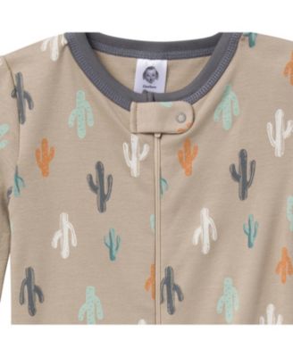 Toddler Boys' Snug Fit Footed Pajamas, 4-Pack, Farm