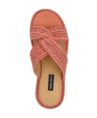 Women's Cerry Woven Platform Wedge Sandals