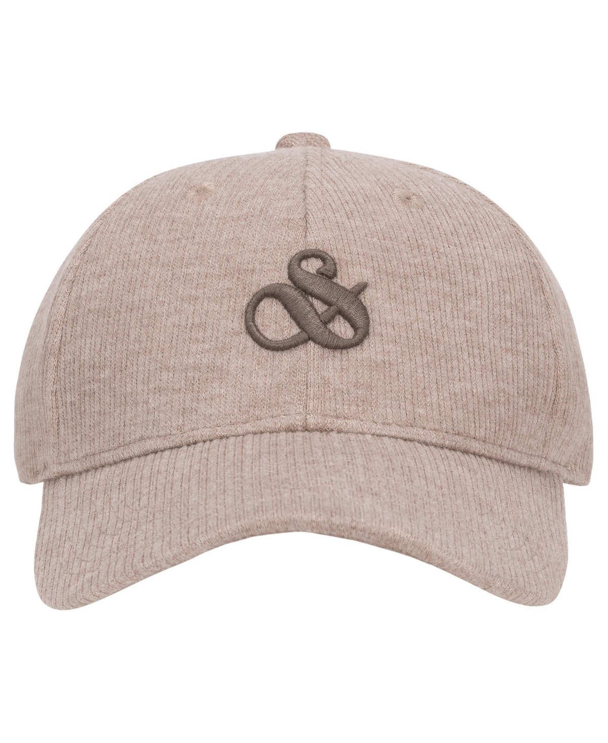 Men's Brushed Ribbed Cap - Medium pink