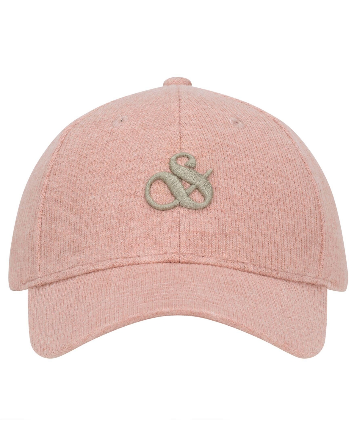 Men's Brushed Ribbed Cap - Medium pink