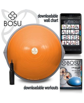 72-10850 Home Gym Equipment The Original Balance Trainer 65 cm Diameter, Orange and Gray