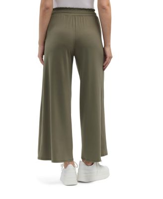Women's Wide Leg Pant with Smocking