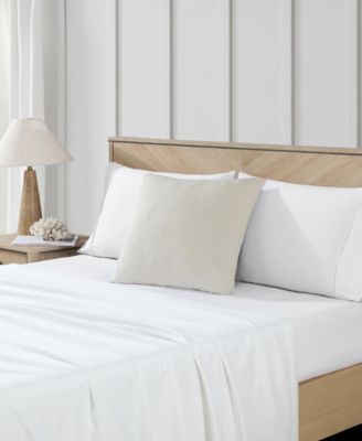 Wave Texture Square Pillow, 20" X 20"