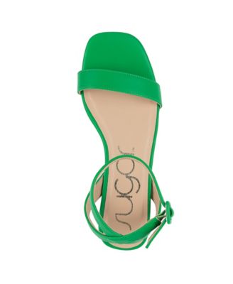 Women's Umpire Ankle Strap Block Heel Sandals