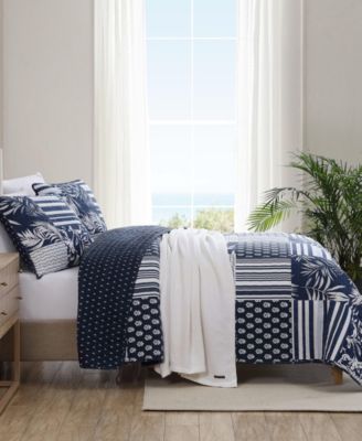 Avalon Patchwork Reversible 3-Pc. Quilt Set, Full/Queen