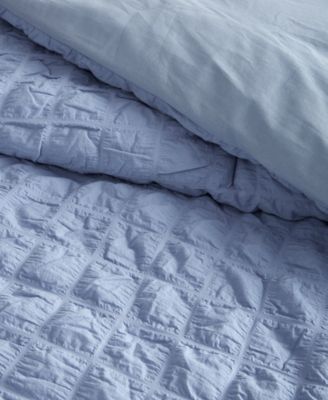 Seersucker 3-Pc. Comforter Set, Full/Queen