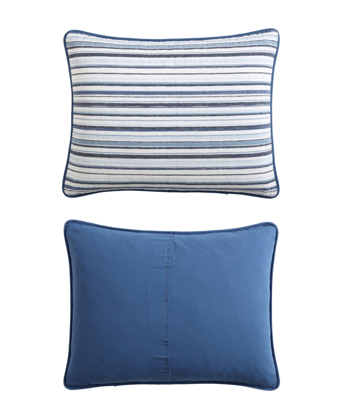 Nautica Pembrook Reversible 2-pc. Quilt Set, Twin In Captains Blue,white
