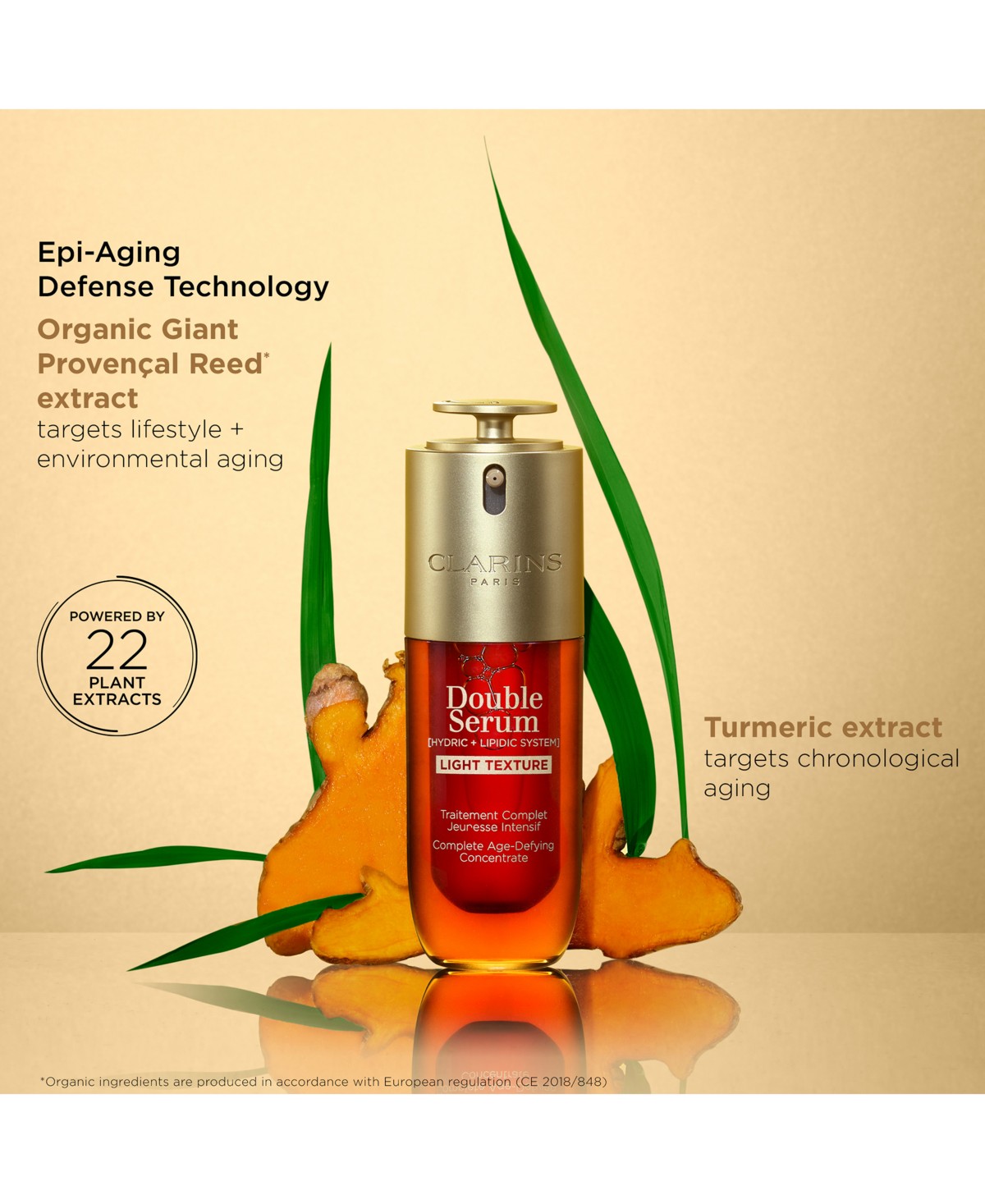 Мужские куртки Clarins DOUBLE SERUM&reg; Light Texture To Firm, Boost Radiance & Refine Pores, 1 oz. — фото 5