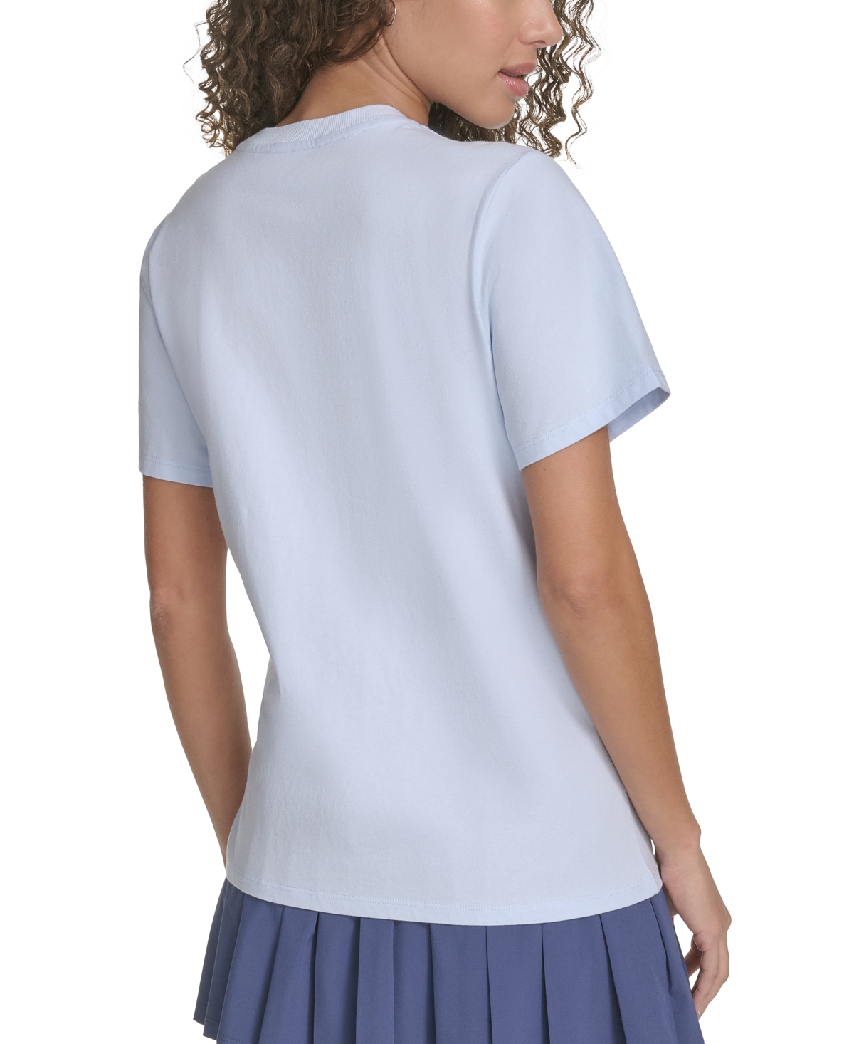 Starter Women's Cotton Retro Tennis Graphic T-shirt In Blue