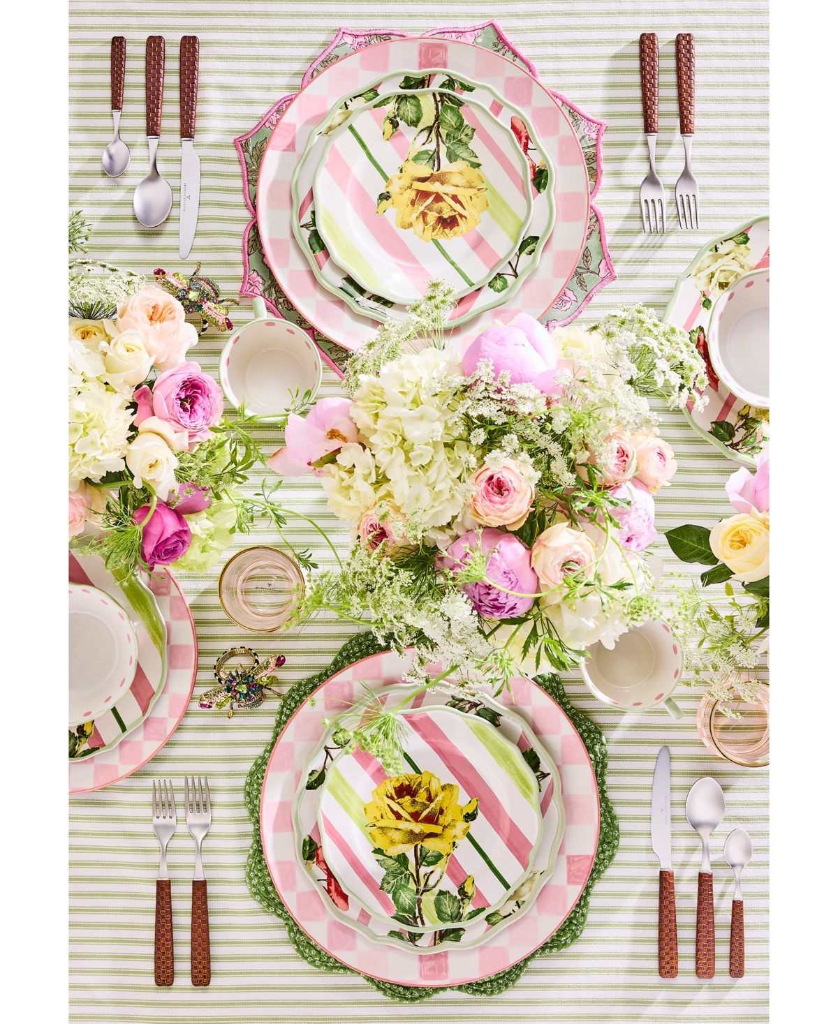 Mackenzie-childs Check Dinner Plate