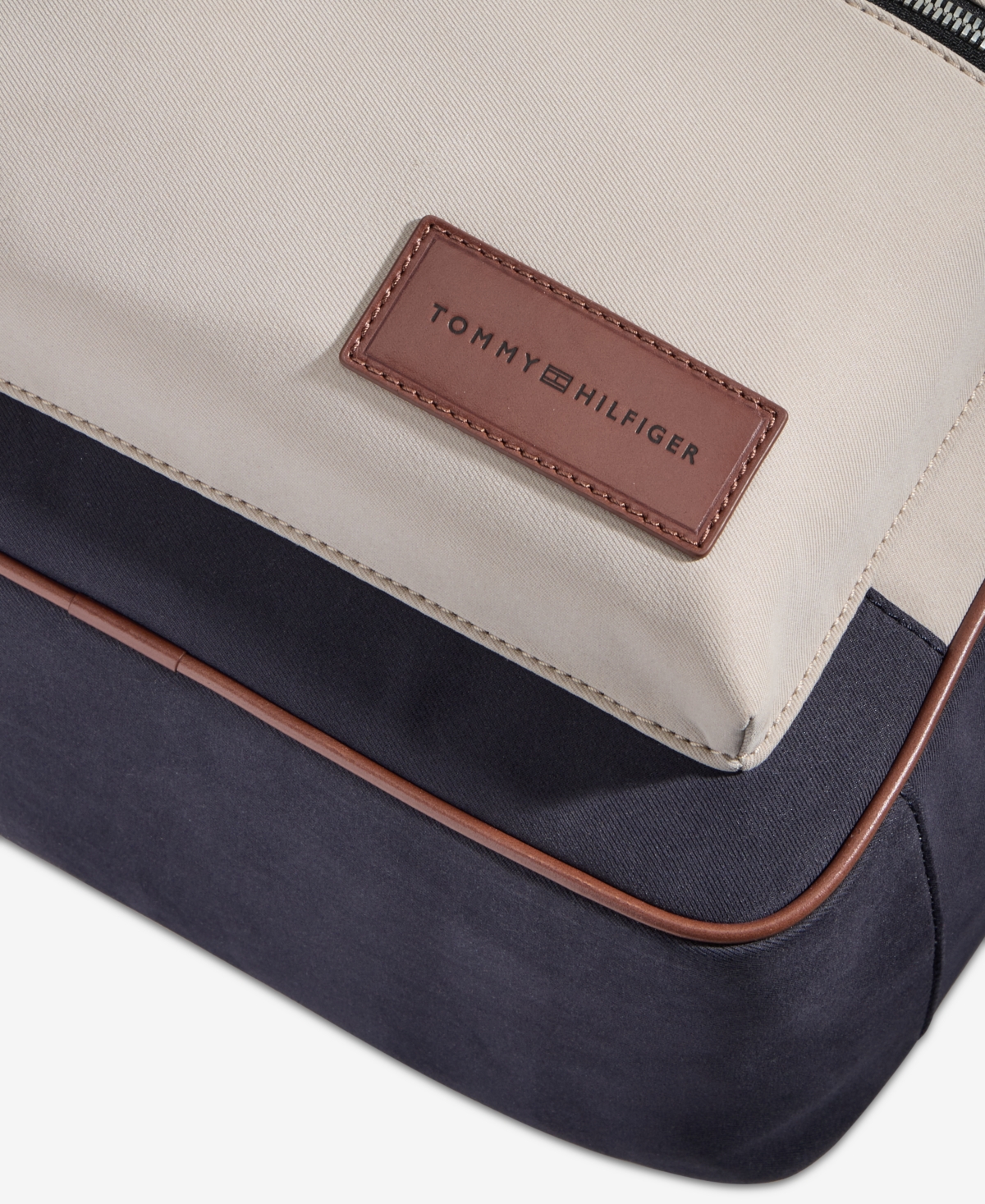 Shop Tommy Hilfiger Men's Medium Casual Backpack In Classic Beige