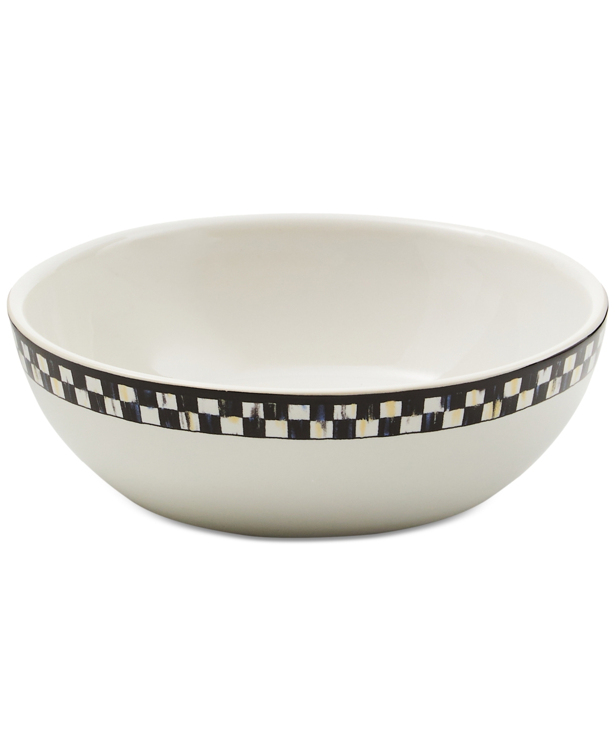 Shop Mackenzie-childs Courtly Check Everyday Bowls, Set Of 4