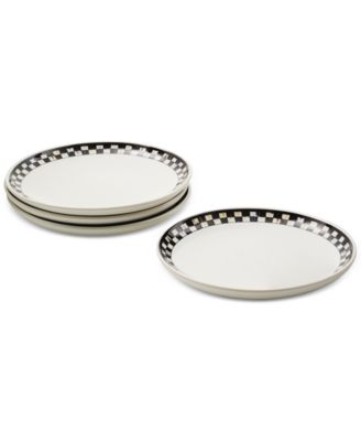Courtly Check Everyday Small Plates, Set of 4
