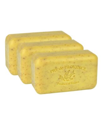 Pre de Provence Moisturizing 150g French Soap Bar Quad-Milled Long Lasting Moisturizing Rich Creamy Lather Set of 3 - Lemongrass 24$