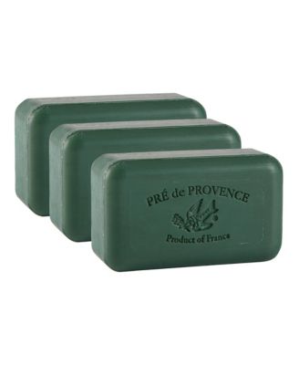 Pre de Provence Moisturizing 150g French Soap Bar Quad-Milled Long Lasting Moisturizing Rich Creamy Lather Set of 3 - Noble fir 24$