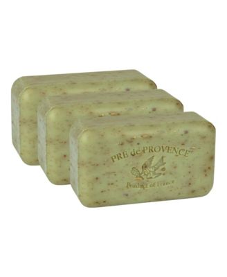 Pre de Provence Moisturizing 150g French Soap Bar Quad-Milled Long Lasting Moisturizing Rich Creamy Lather Set of 3 - Sage 24$