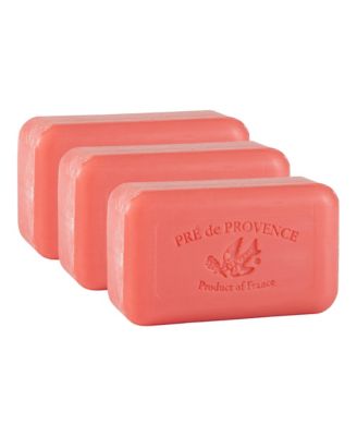 Pre de Provence Moisturizing 150g French Soap Bar Quad-Milled Long Lasting Moisturizing Rich Creamy Lather Set of 3 - Tiger lily 24$