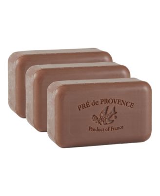 Pre de Provence Moisturizing 150g French Soap Bar Quad-Milled Long Lasting Moisturizing Rich Creamy Lather Set of 3 - Vanilla cognac 24$