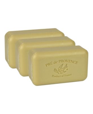 Pre de Provence Moisturizing 150g French Soap Bar Quad-Milled Long Lasting Moisturizing Rich Creamy Lather Set of 3 - Verbena 24$