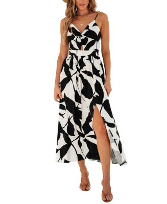 Cupshe Women's Havana Nights Floral Maxi Beach Dress - Macy's