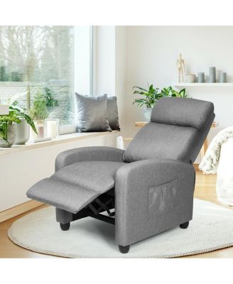 Recliner Sofa Wingback Chair with Massage Function
