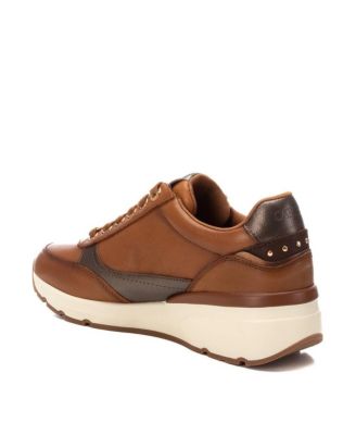 Carmela Collection Women's Leather Casual Sneakers By Xti