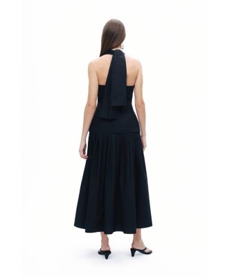 Women's Halter Neck Maxi Dress