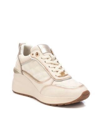 Carmela Collection Women's Leather Casual Sneakers By Xti