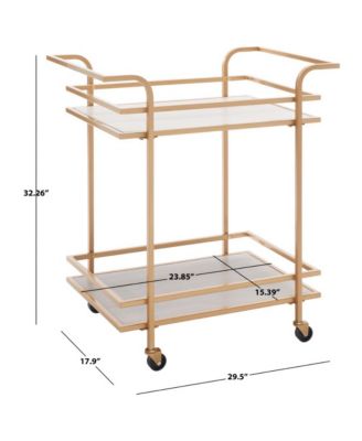 Lameris 2 Tier Bar Cart W Handle